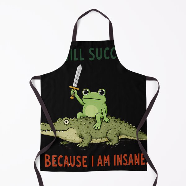 Item preview, I Will Succeed Because I Am Insane designed and sold by zel-ish.