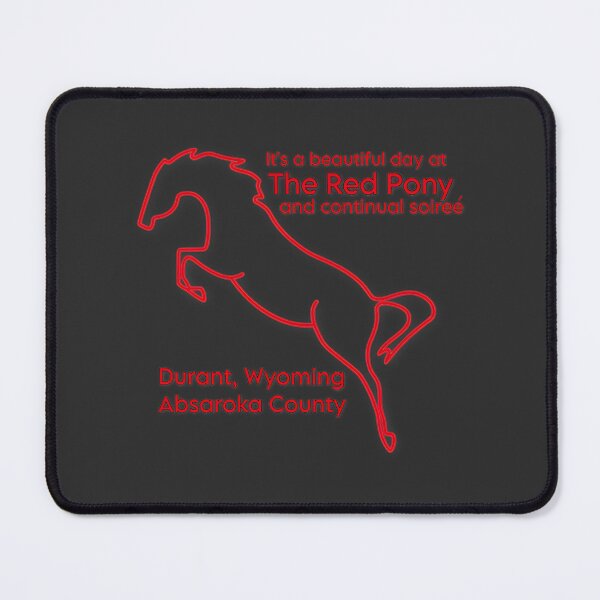 Item preview, The Red Pony Inspired Artistic Design with Vintage Western Style designed and sold by ammar124.