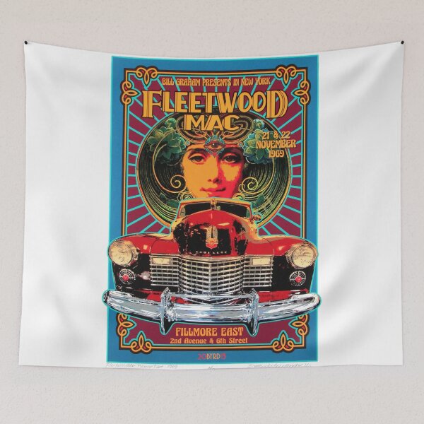 Item preview, Vintage Concert Bands Legends 90s Mac Poster designed and sold by yemnokalsmi.
