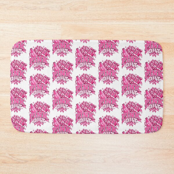 Item preview, Pink Out Cheerleader Football Breast Cancer Awareness Game Day Design designed and sold by SEINENGAPPI8.