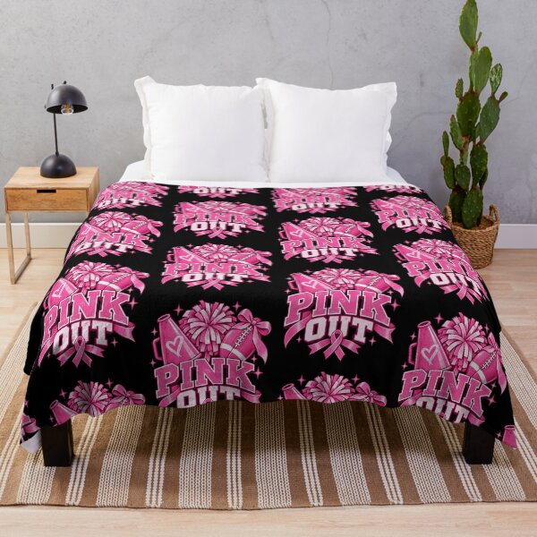 Item preview, Pink Out Cheerleader Football Breast Cancer Awareness Game Day Design designed and sold by SEINENGAPPI8.