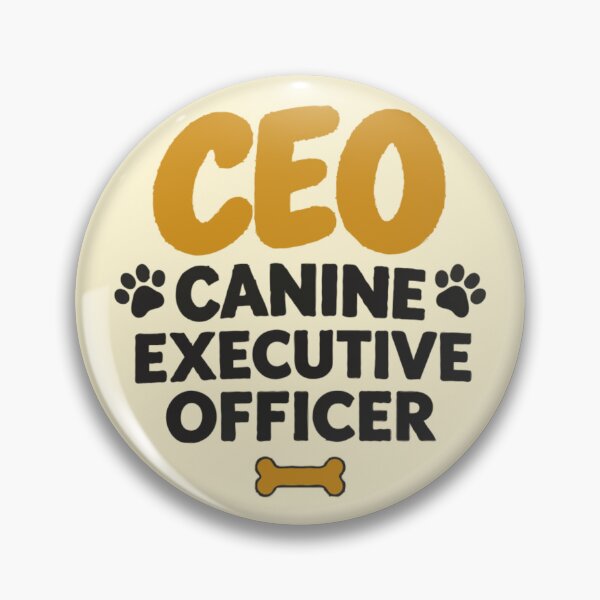 Item preview, CEO Canine Executive Officer – Funny Dog Boss designed and sold by PawsAndPallette .