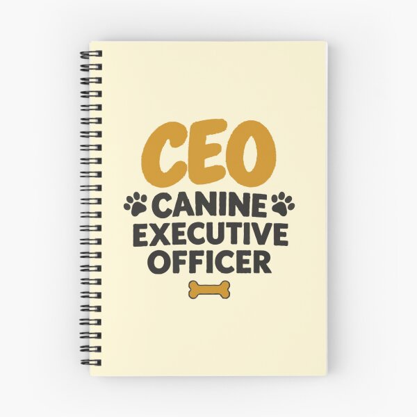 Item preview, CEO Canine Executive Officer – Funny Dog Boss designed and sold by PawsAndPallette .