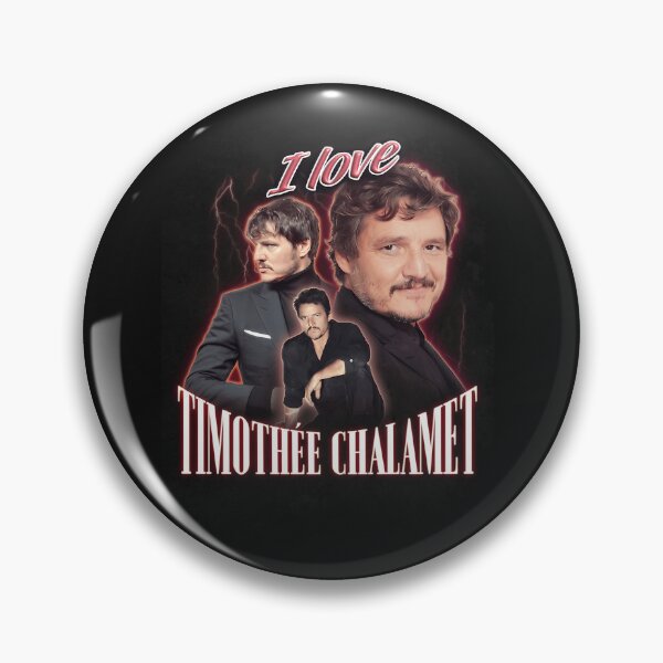 Item preview, I Love Timothee Chalamet Pedro Pascal Cursed Fan designed and sold by zel-ish.