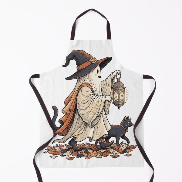 Item preview, Wandering Ghost Witch With Black Cat designed and sold by Ranpict.