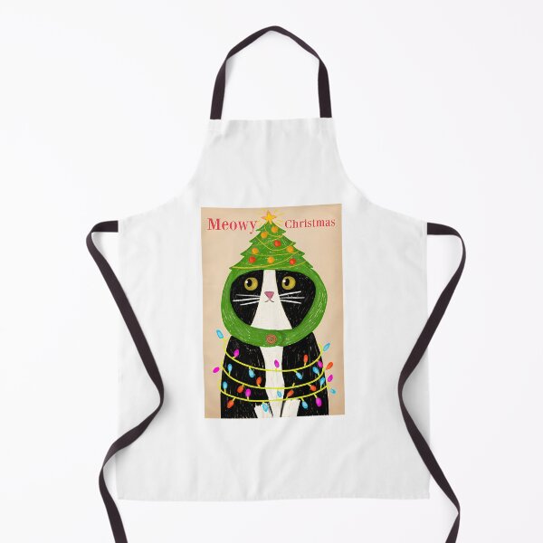 Item preview, Meow Christmas Tuxedo Cat designed and sold by Pricityy.