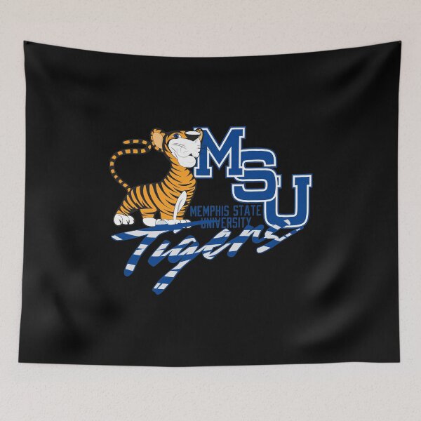Item preview, MSU Memphis State Tigers Retro Distressed Mascot Design designed and sold by CECILDATTILA.