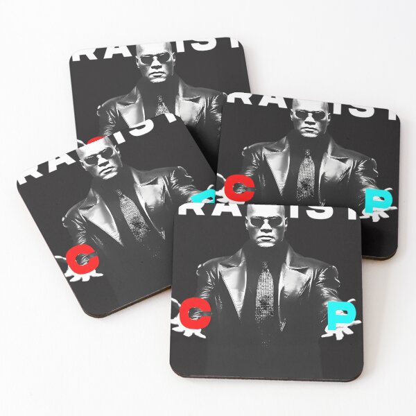 Item preview, RACIST Red Or Blue PILL Morpheus Meme designed and sold by zel-ish.