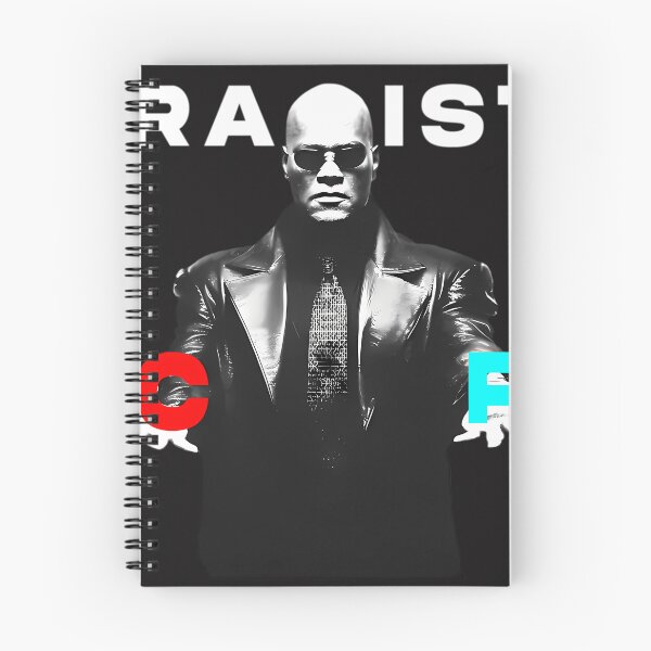 Item preview, RACIST Red Or Blue PILL Morpheus Meme designed and sold by zel-ish.