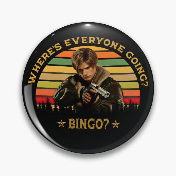 Item preview, Where's Everyone Going Bingo Leon Kennedy designed and sold by neelydirt-r.