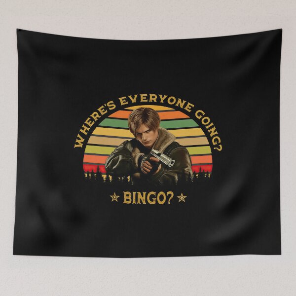 Item preview, Where's Everyone Going Bingo Leon Kennedy designed and sold by neelydirt-r.