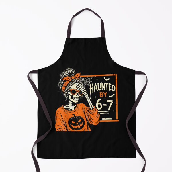 Item preview, Funny Teacher Halloween Skeleton Haunted by 6-7 Six Seven designed and sold by LizzyKeiko.
