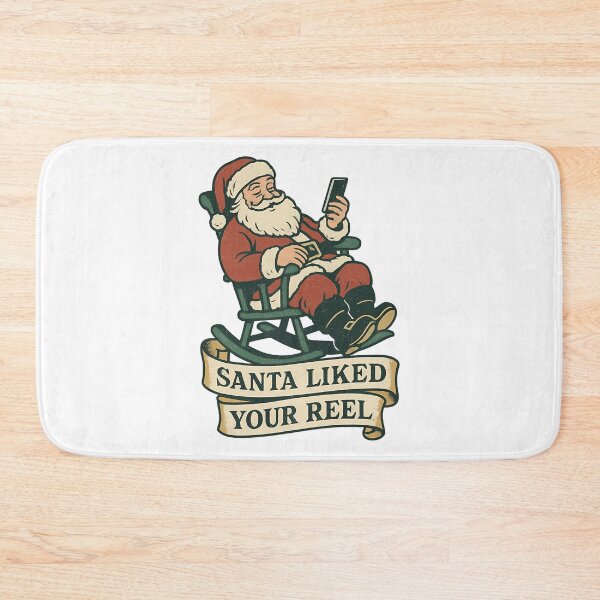 Item preview, Santa Claus Likes Your Reel designed and sold by RevolutionFourr.