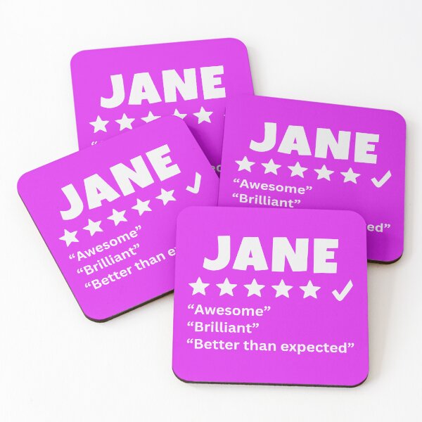 Item preview, Jane Review designed and sold by glowdesigns.