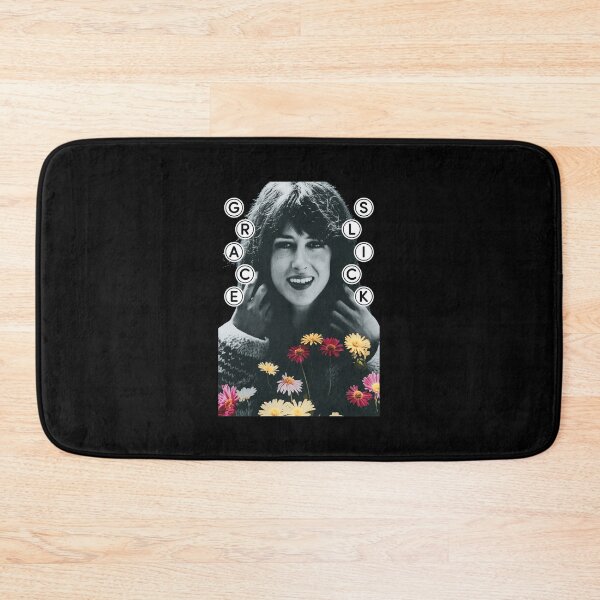 Item preview, Grace Slick Vintage Floral Portrait designed and sold by CECILDATTILA.