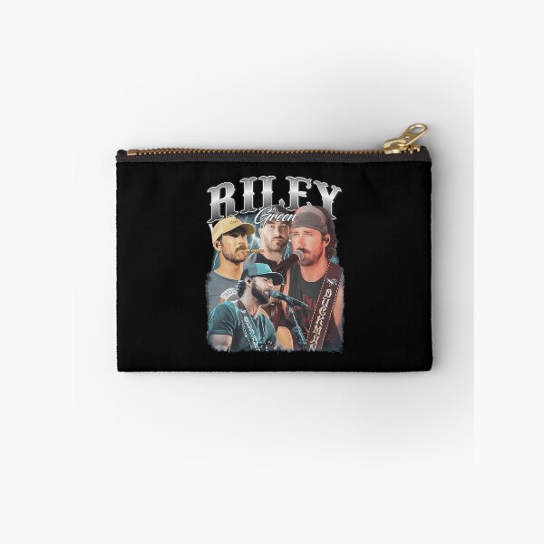 Item preview, Riley Green Vintage Collage Music Fan designed and sold by CECILDATTILA.