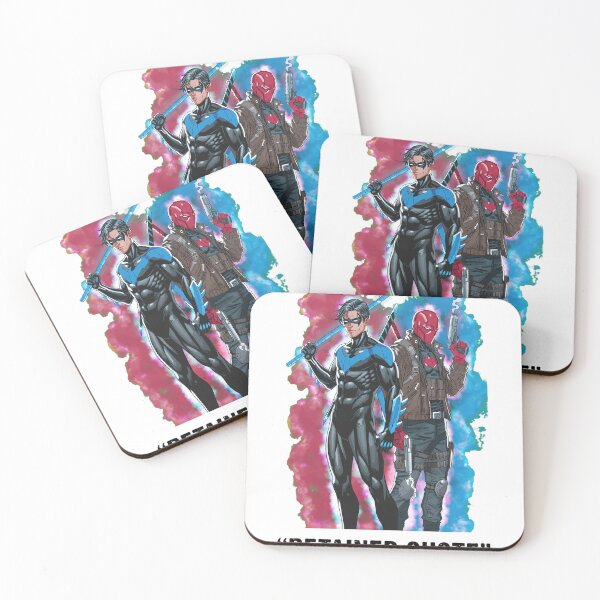 Item preview, Nightwing and Red Hood Dynamic Duo Art designed and sold by CECILDATTILA.