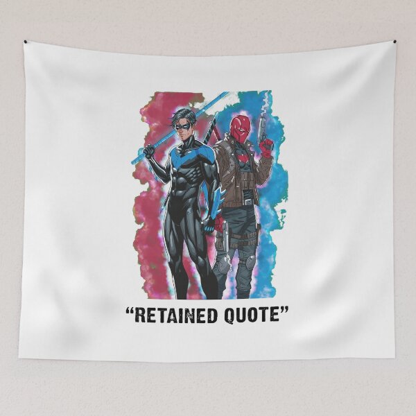 Item preview, Nightwing and Red Hood Dynamic Duo Art designed and sold by CECILDATTILA.