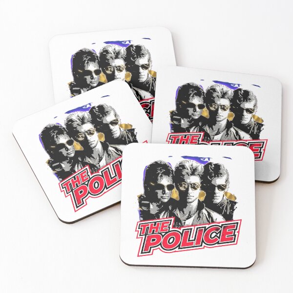 Item preview, The Police Classic Band Portrait Logo Design designed and sold by ThompsonTee.