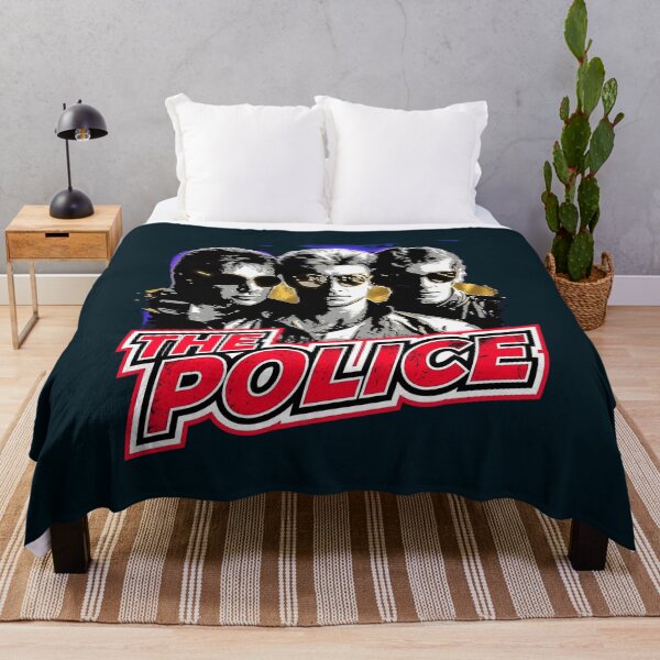 Item preview, The Police Classic Band Portrait Logo Design designed and sold by ThompsonTee.