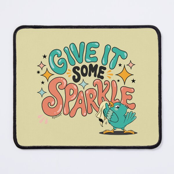 Item preview, Give It Some Sparkle! Creative Arty Bird designed and sold by YaldiDesign.