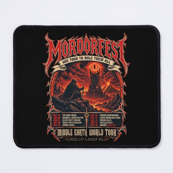Item preview, Mordorfest Concert Poster designed and sold by Emilykerryart.