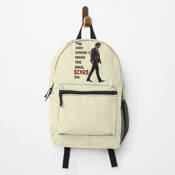 Item preview, The Suit Doesn't Make The Man Scars Do Motivational Quotes designed and sold by Vicky021.