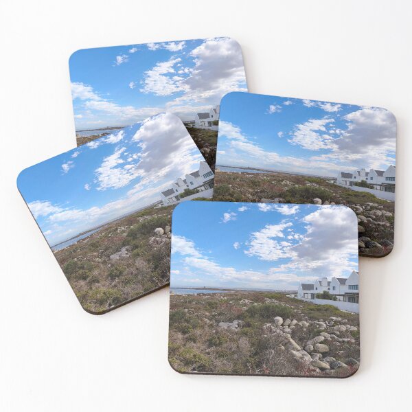 Item preview, Coastal Cottages and Rocky Fynbos Overlooking the Bay designed and sold by hanlahav.