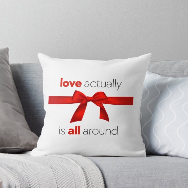Item preview, Love Actually Is All Around - Movie Quote designed and sold by FortyTwoCustomm.