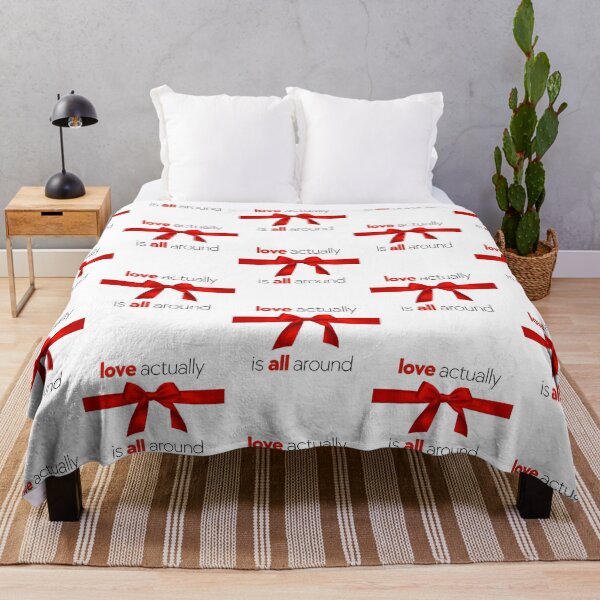 Item preview, Love Actually Is All Around - Movie Quote designed and sold by FortyTwoCustomm.