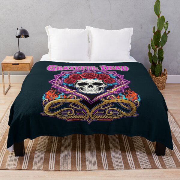 Item preview, Grateful Dead Skull Roses Psychedelic Design designed and sold by ThompsonTee.