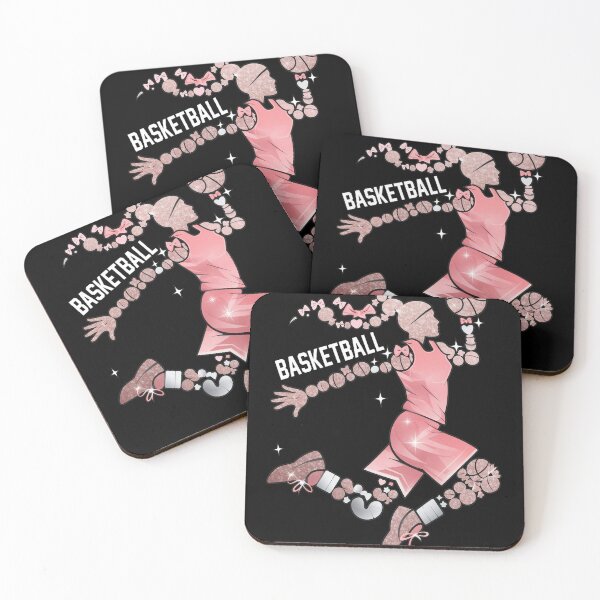 Item preview, Sparkly Candy Basketball Player Silhouette designed and sold by CECILDATTILA.