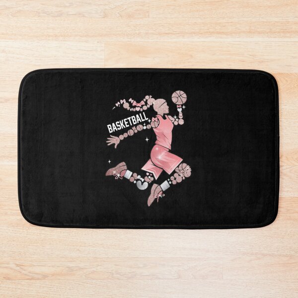 Item preview, Sparkly Candy Basketball Player Silhouette designed and sold by CECILDATTILA.