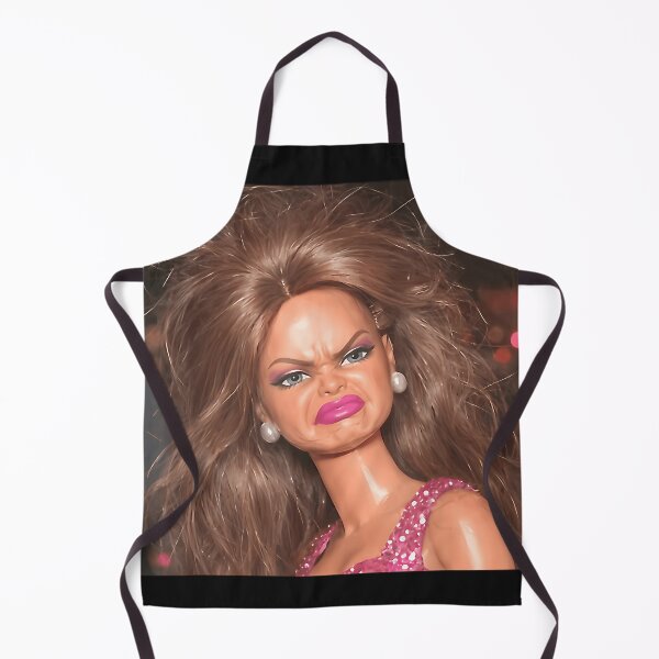 Item preview, Funny Messy Hair Disgusted Doll Face Meme designed and sold by zel-ish.