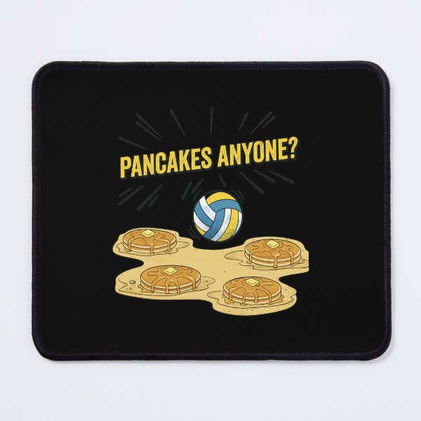 Item preview, Pancakes Anyone Volleyball Design designed and sold by CECILDATTILA.