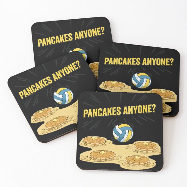 Item preview, Pancakes Anyone Volleyball Design designed and sold by CECILDATTILA.