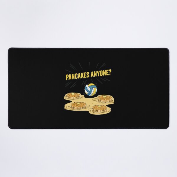 Item preview, Pancakes Anyone Volleyball Design designed and sold by CECILDATTILA.