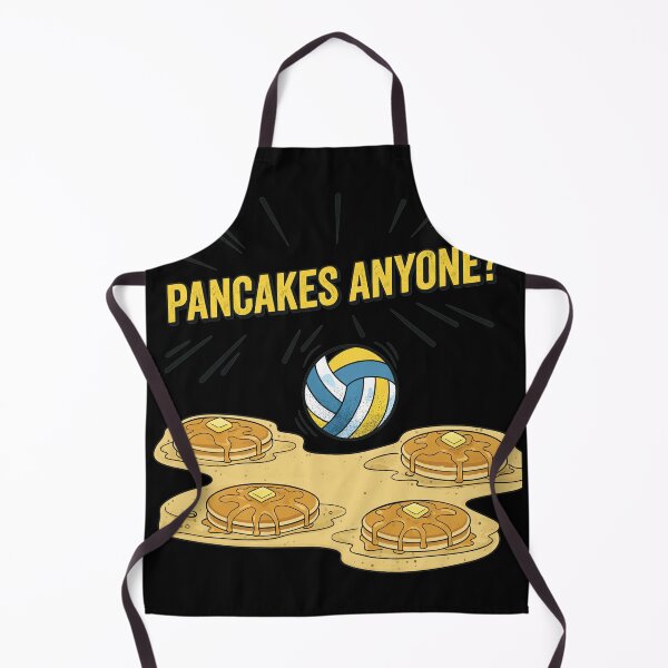 Item preview, Pancakes Anyone Volleyball Design designed and sold by CECILDATTILA.