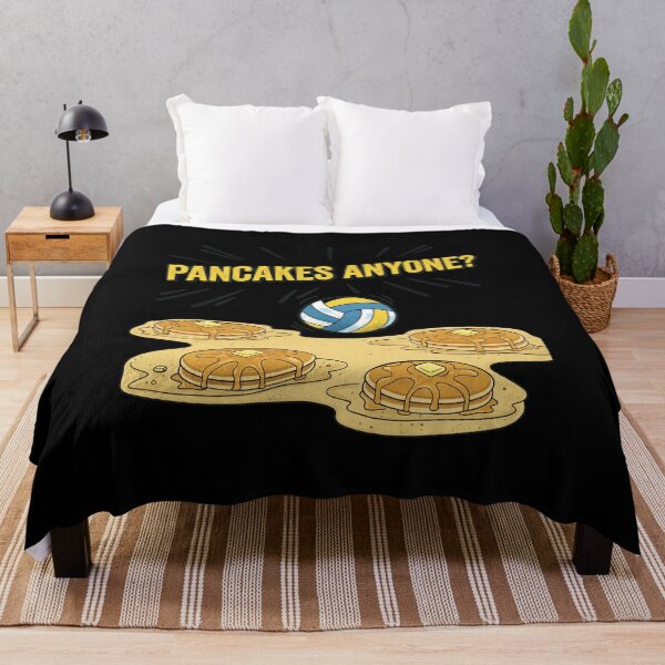 Item preview, Pancakes Anyone Volleyball Design designed and sold by CECILDATTILA.