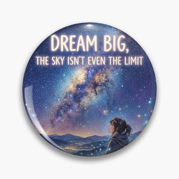 Item preview, Dream Big Sky Is Not Limit Quote designed and sold by JonelleTshirts.