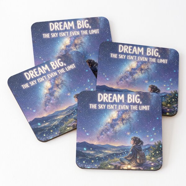 Item preview, Dream Big Sky Is Not Limit Quote designed and sold by JonelleTshirts.