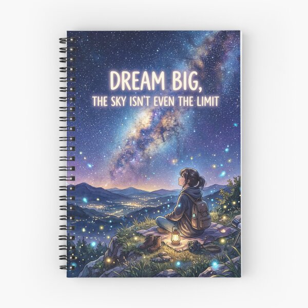 Item preview, Dream Big Sky Is Not Limit Quote designed and sold by JonelleTshirts.