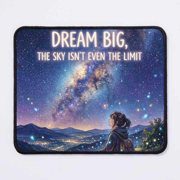 Item preview, Dream Big Sky Is Not Limit Quote designed and sold by JonelleTshirts.