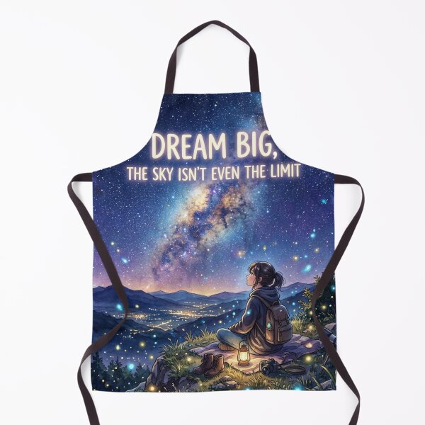 Item preview, Dream Big Sky Is Not Limit Quote designed and sold by JonelleTshirts.