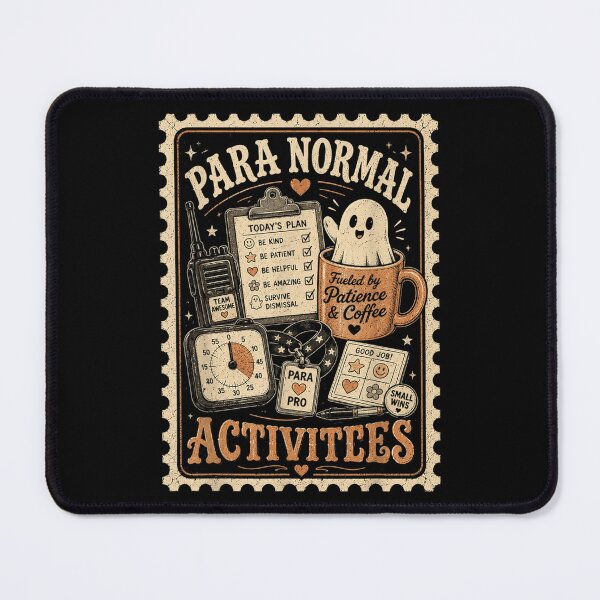 Item preview, para Normal Activities SPED Teachers Paraprofessional Ghost designed and sold by AnsadoWinu.