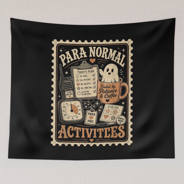 Item preview, para Normal Activities SPED Teachers Paraprofessional Ghost designed and sold by AnsadoWinu.