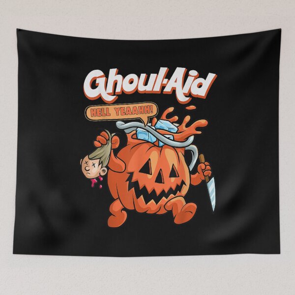 Item preview, Cool Ghoul Aid Funny Ghoul Pumpkin Cute Meme Halloween  designed and sold by Daisy Grimes.