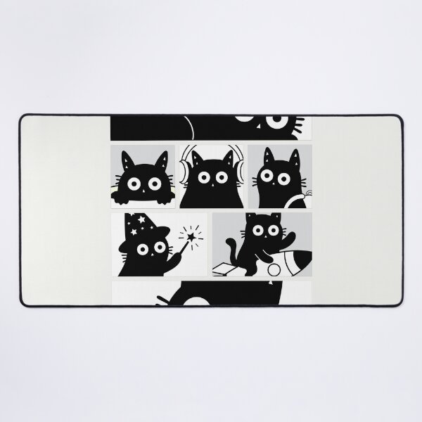 Item preview, A Midnight Cat Mosaic designed and sold by DibujandoPorfa.