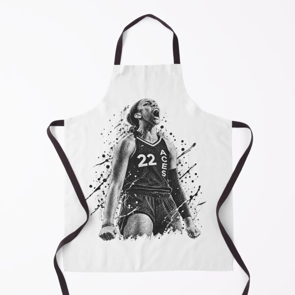 Item preview, A'ja Wilson Las Vegas Aces Roaring Celebration Bleached Graphic designed and sold by YAWO-PAE.