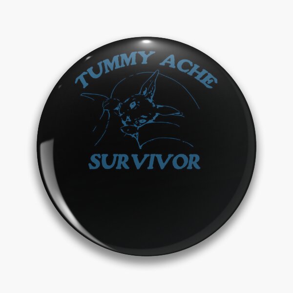Item preview, Tummy Ache Survivor  Tummy Ache Tee Meme  Vintage Cartoon  Aesthetic Tee Unisex  designed and sold by kinqgban.